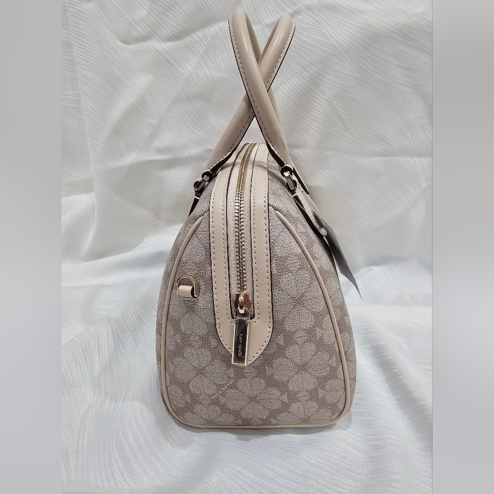 $100:Kate Spade Signature Spade Flower Large Dolly Duffle Crossbody - Picture 5 of 13